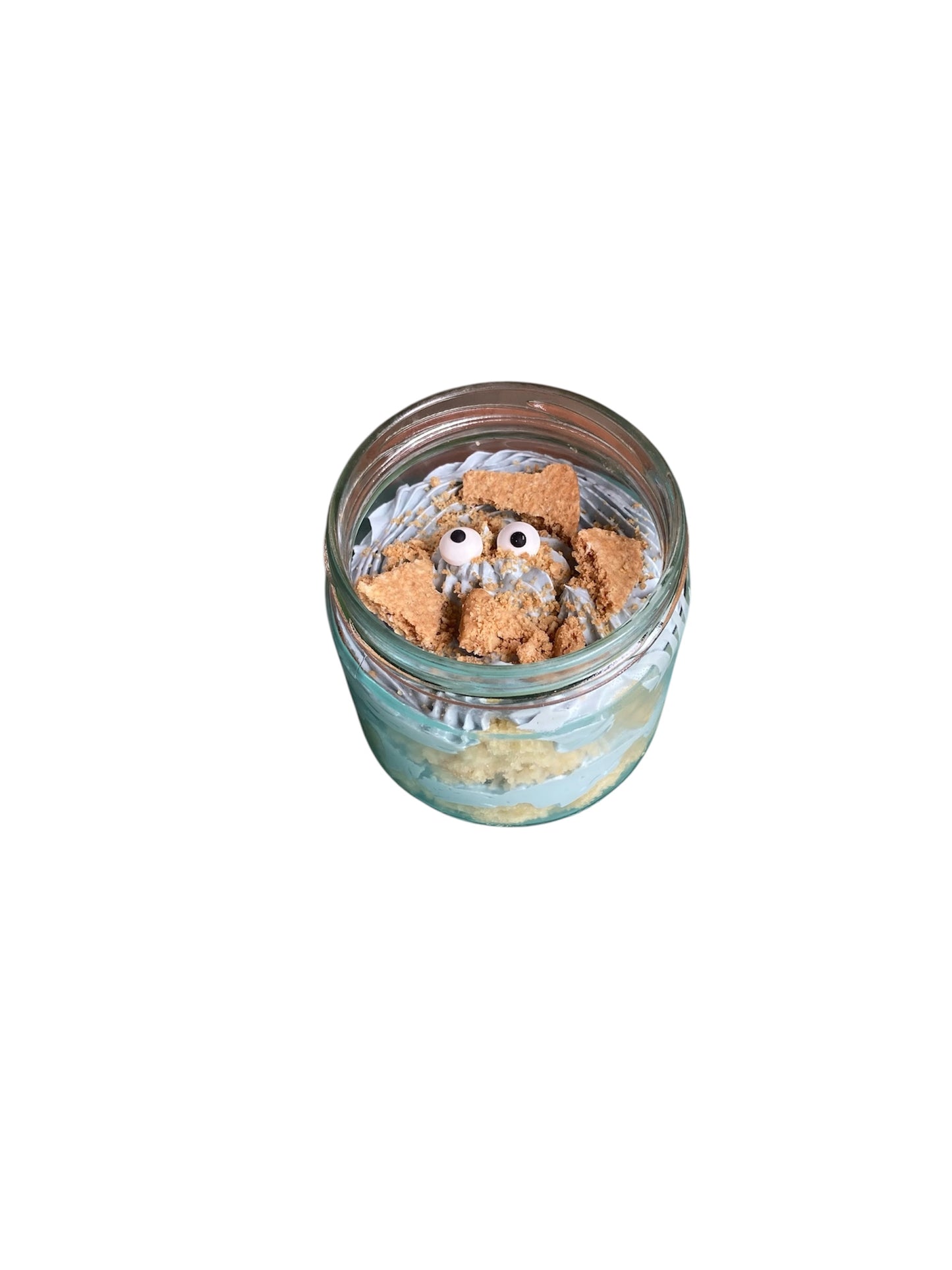 Mini cake Cookie monster