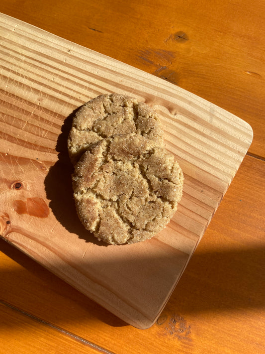 Vegan Snicker doodle cookie