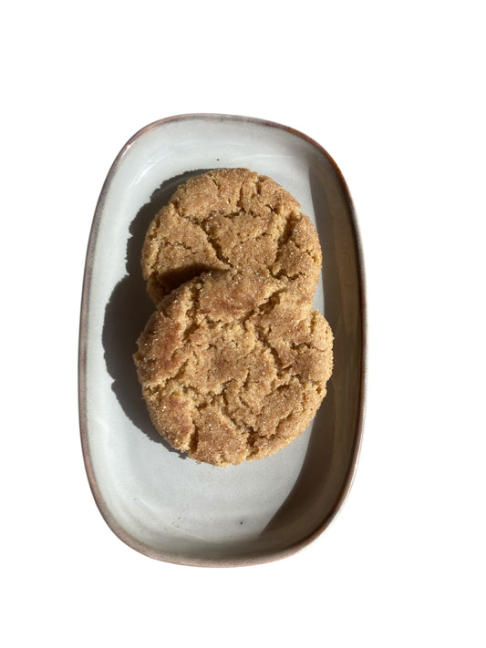 Vegan Snicker doodle cookie
